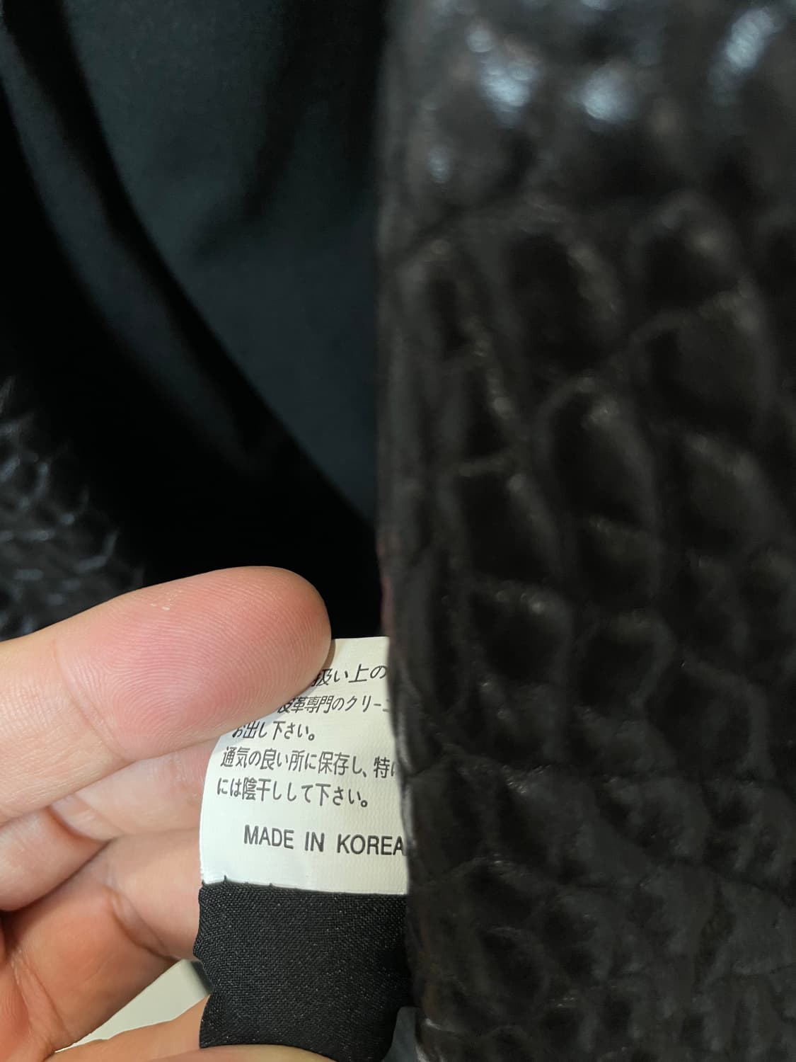 양가죽 라이더 레더 자켓 상품이미지8