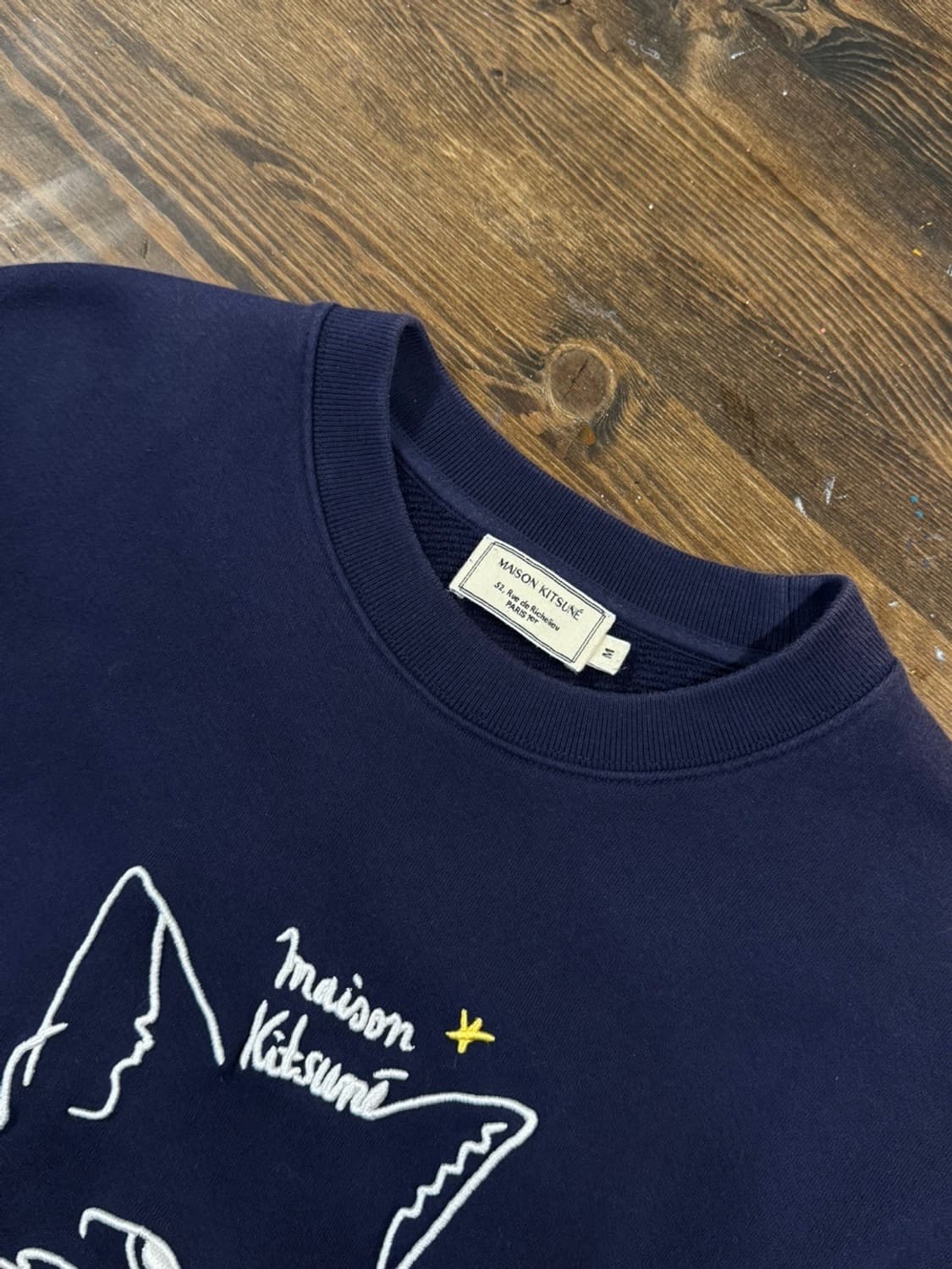 메종키츠네 그래픽 맨투맨 100 상품이미지5