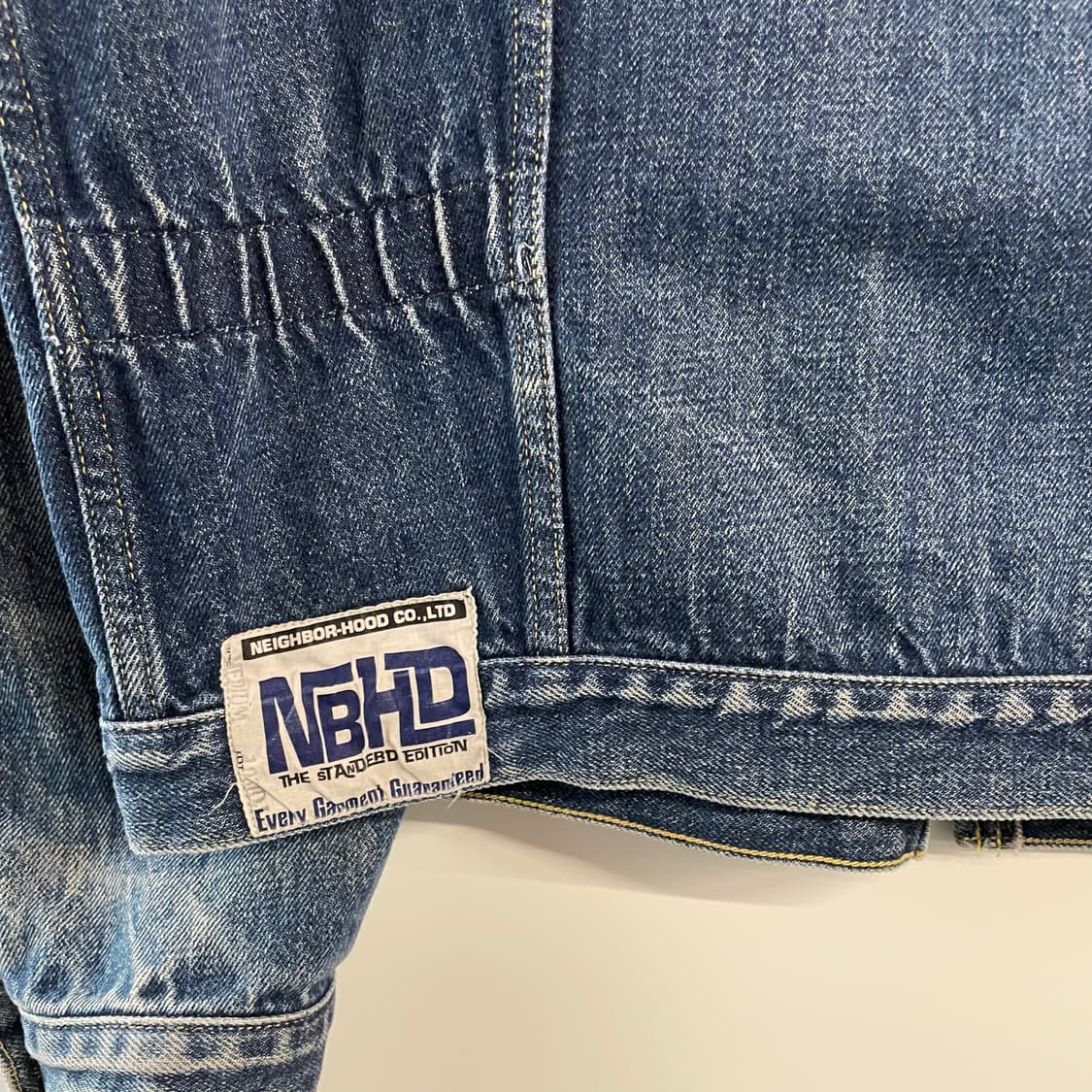 네이버후드 타입2 셀비지 데님자켓 상품이미지8