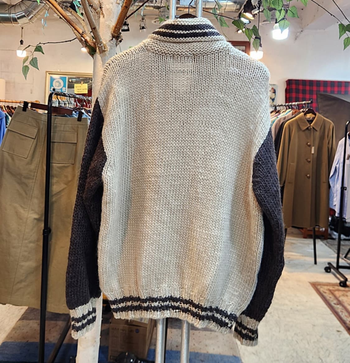 일본판 First down use 퍼스트 다운 울 스웨터 집업 상품이미지5