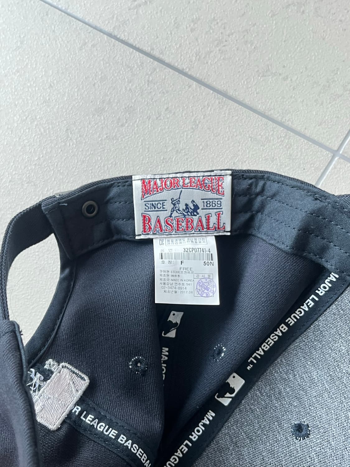 MLB 뉴욕양키스 모자 네이비 상품이미지4