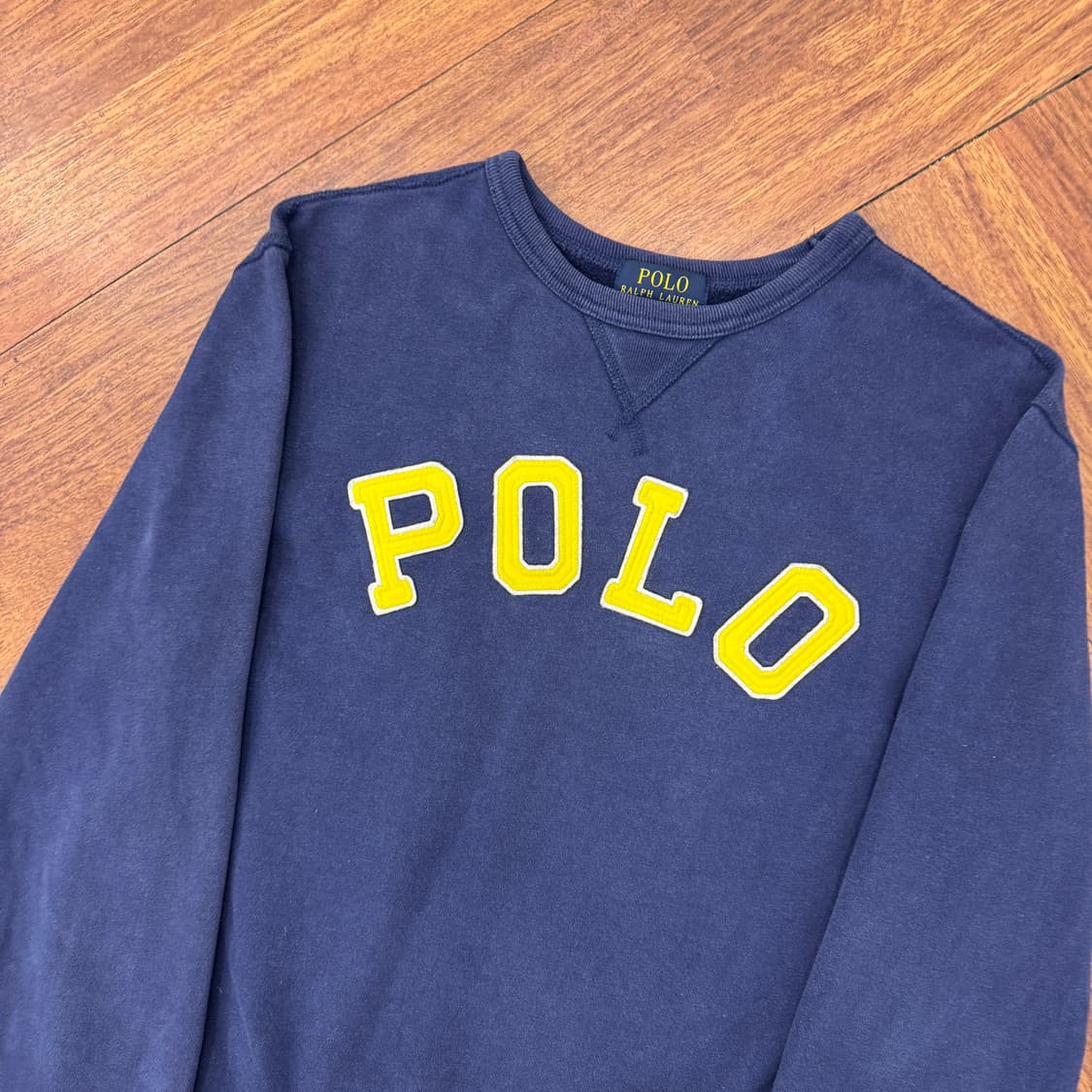 여성용 L 폴로 랄프로렌 빅로고 맨투맨 티셔츠  상품이미지2
