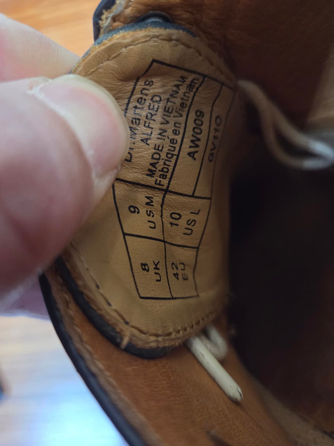 닥터마틴 빈티지 윙팁 로퍼 42 270  상품이미지3