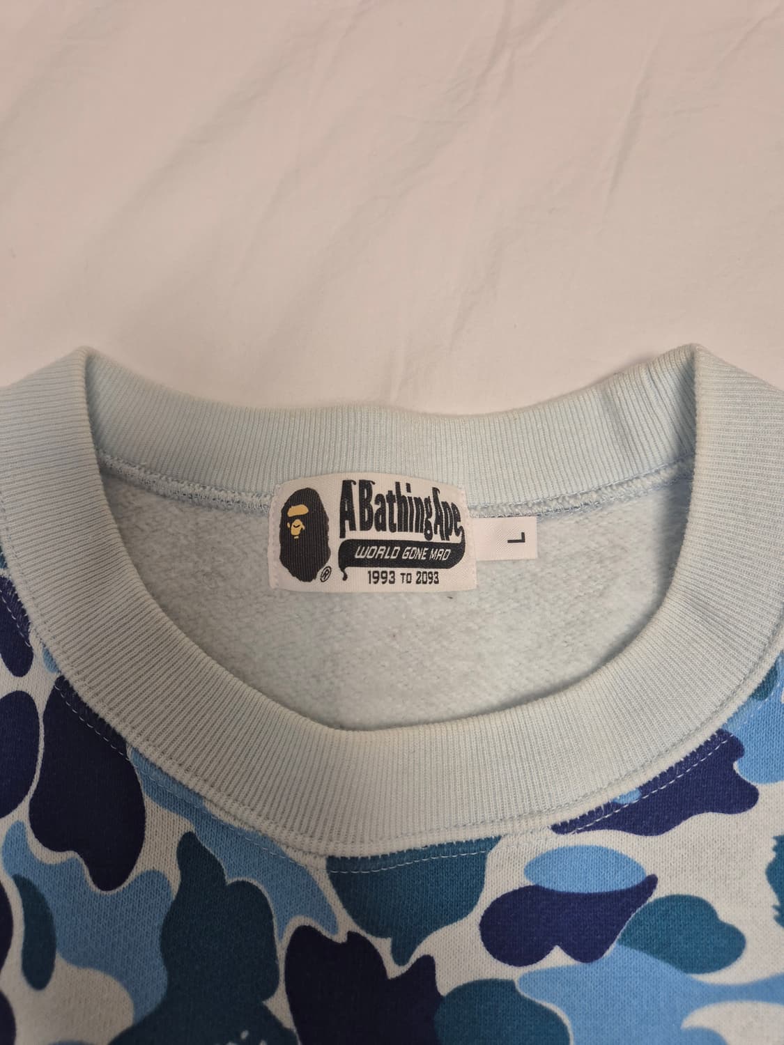 베이프 맨투맨티 (L) 상품이미지2