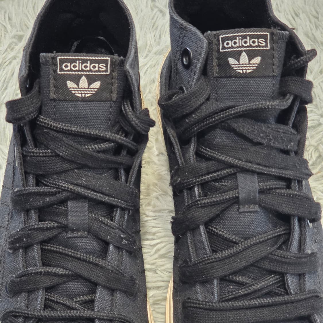 2a-12:아디다스 오리지널스 니짜 더블레이어 하이 블랙(240mm) 상품이미지7