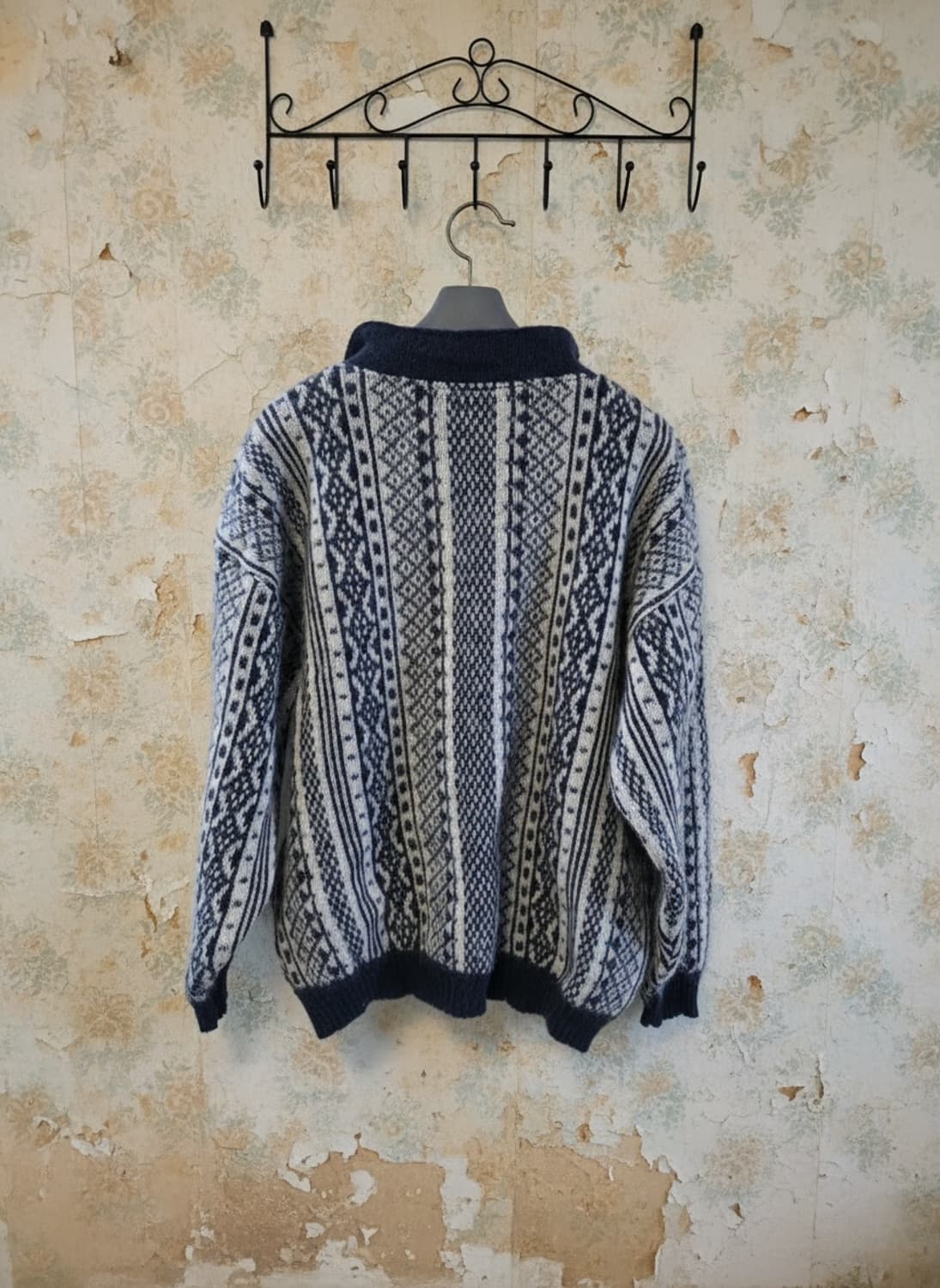 Sigursson 아이슬란드 패턴 니트 2XL 상품이미지2