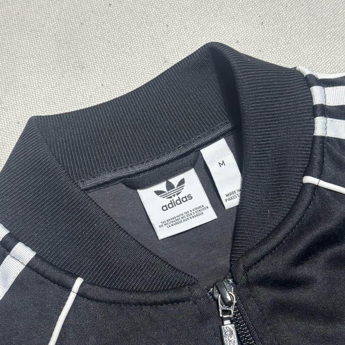 M 아디다스 파이어버드 블랙 트랙탑 상품이미지4
