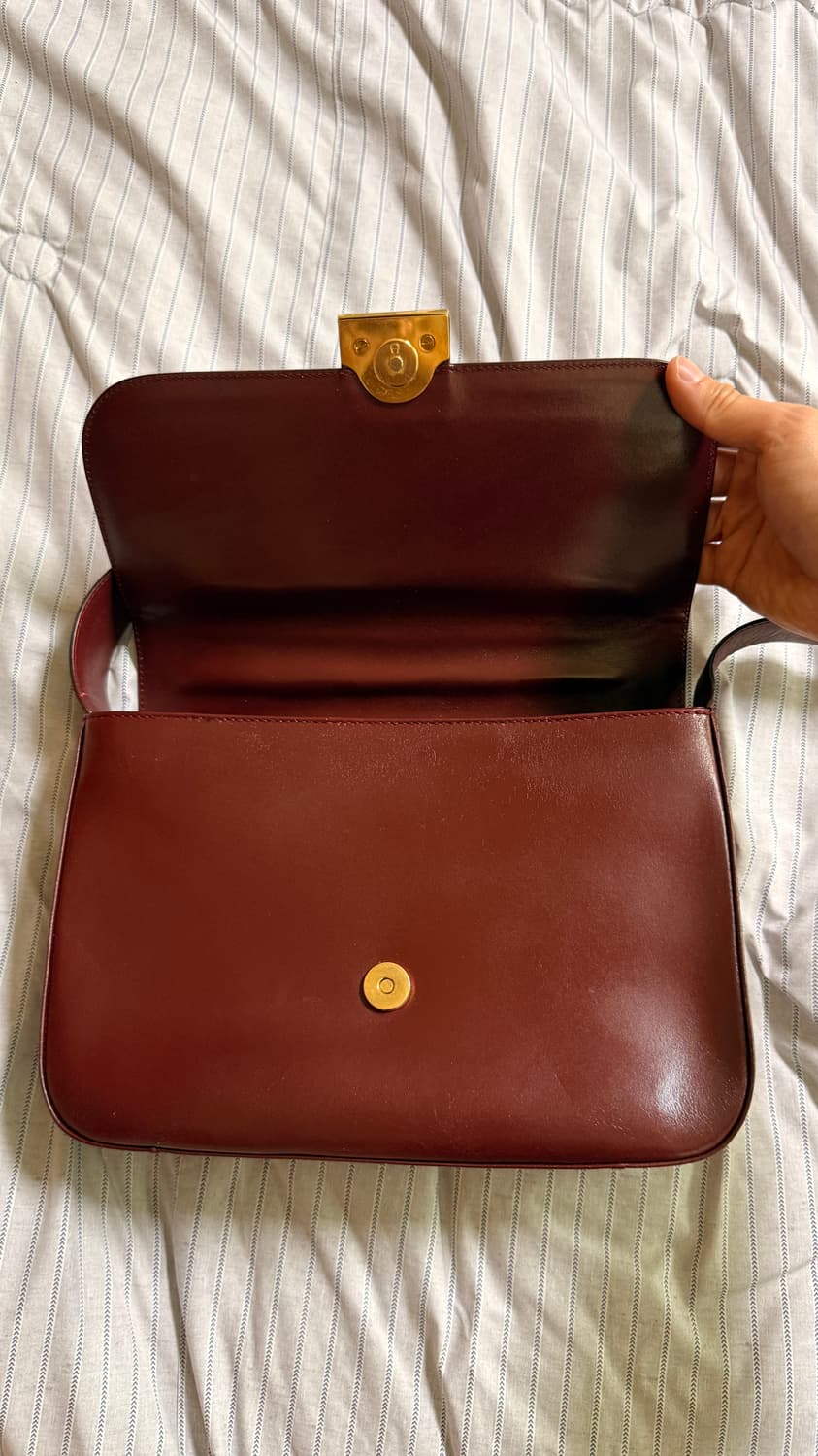 독일 Aigner 아이그너 빈티지 숄더백 가죽 가방 상품이미지7