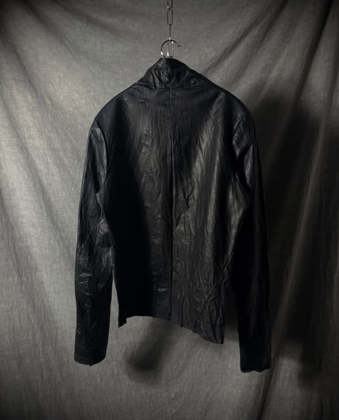 m.a+ Lamb Leather Wrinkle Shirt Jacket 상품이미지2