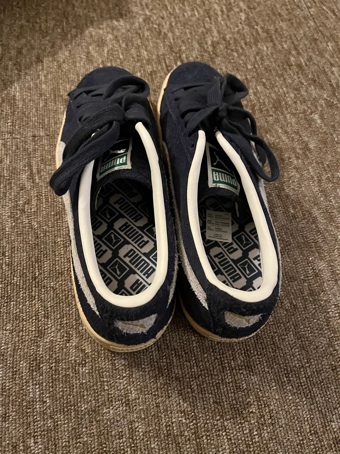 푸마 스웨이드 네이비 270 상품이미지4