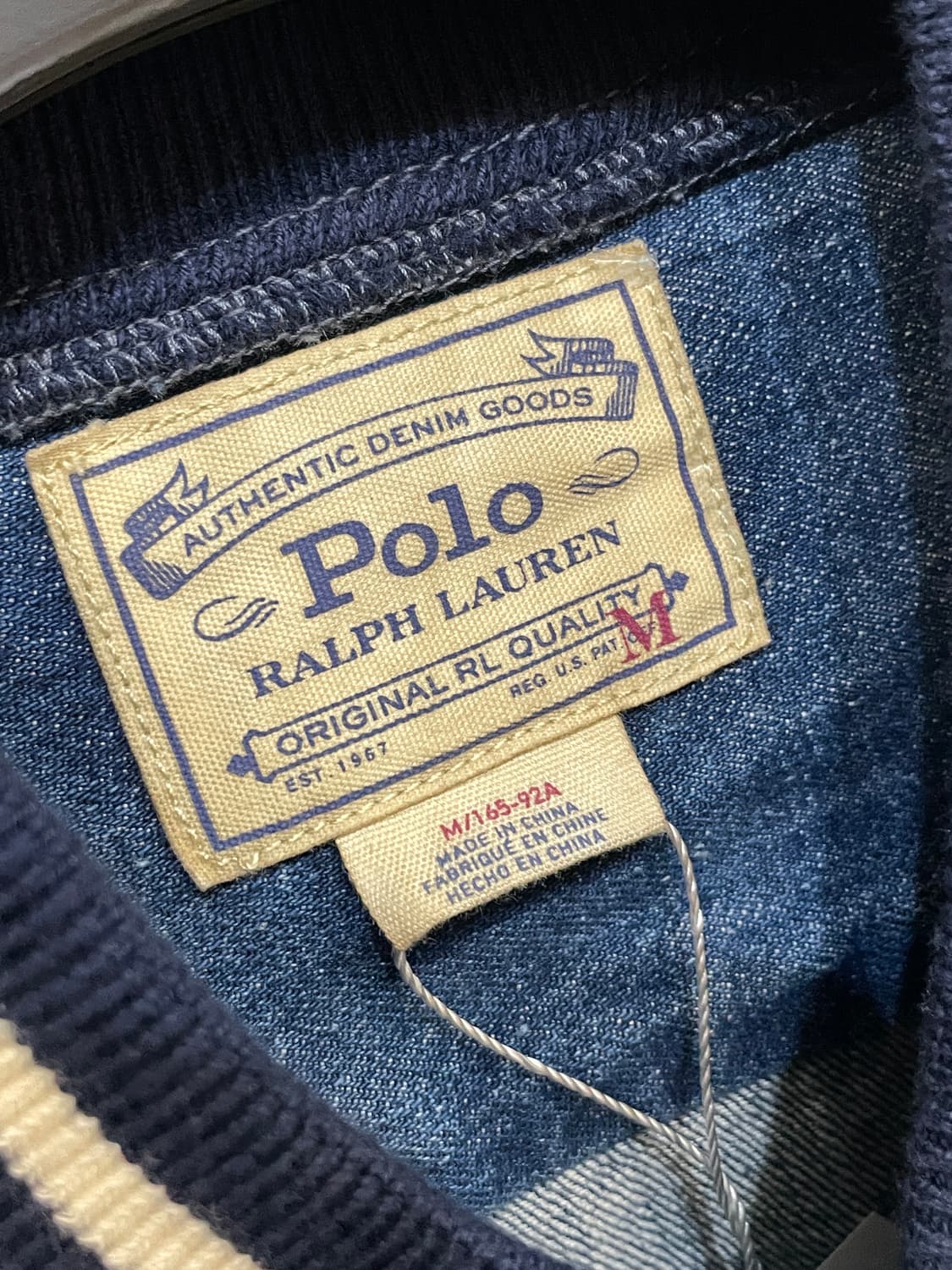 폴로 랄프로렌 데님 봄버 자켓 상품이미지5