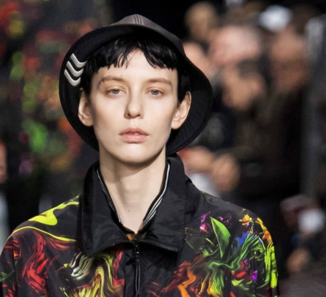 y-3 리버시블 레더 버킷햇 상품이미지3