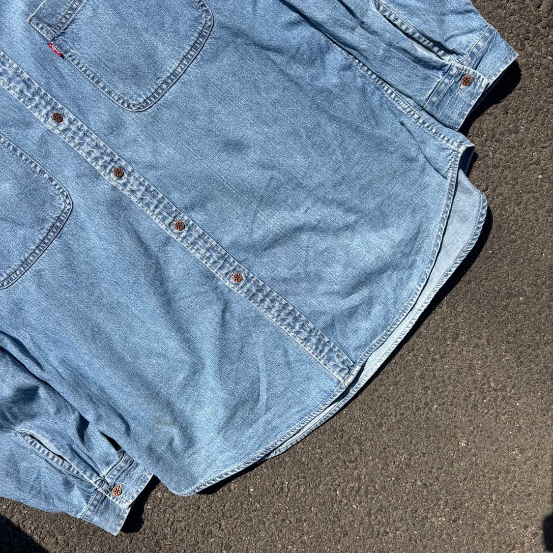 올드 리바이스 데님 셔츠 상품이미지6