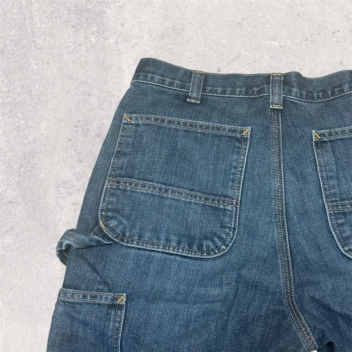 칼하트 B03 싱글니 카팬터 데님 팬츠 32 릴렉스드 핏 상품이미지3