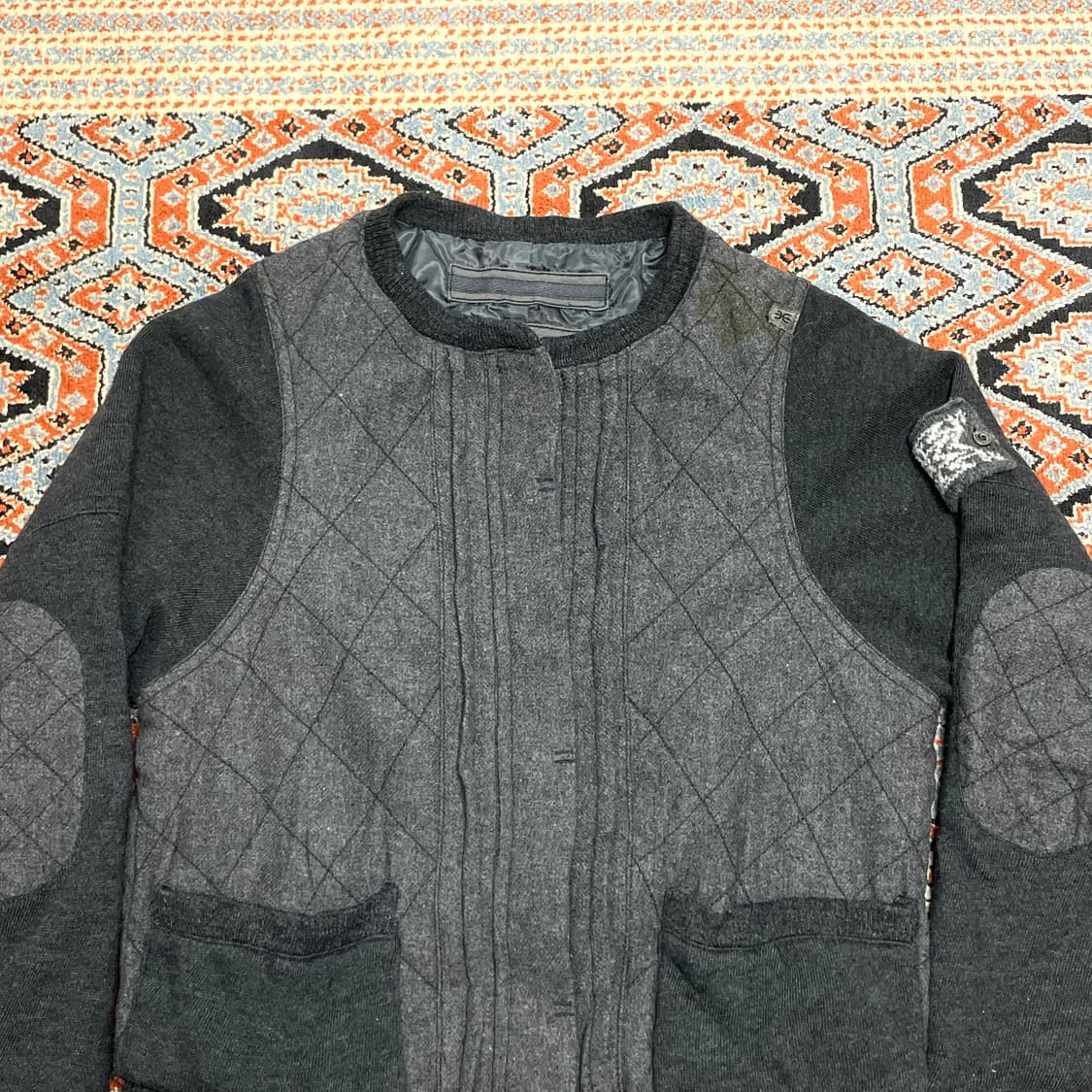 써스데이아일랜드 차콜 봄버자켓 여성S 상품이미지2