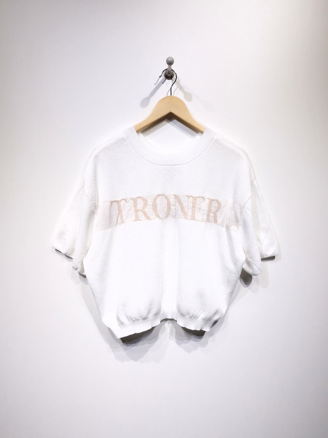 시스템 SYSTEM 23S/S 반팔 니트 상품이미지1