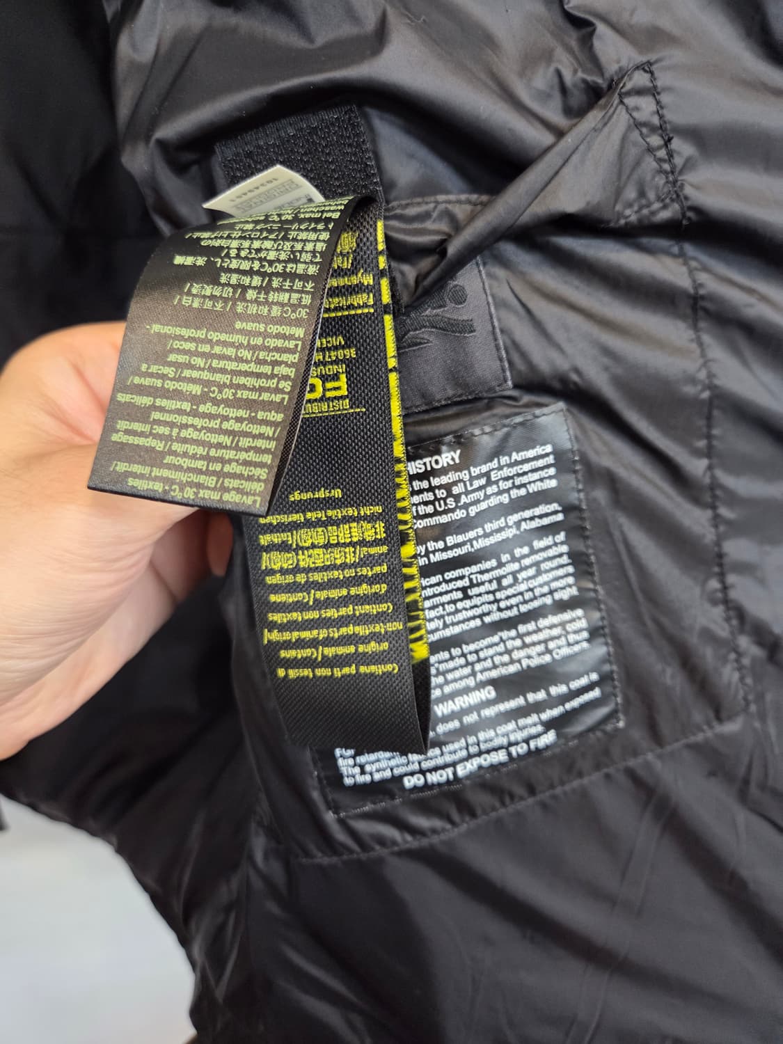 Blauer usa 블라우어 투웨이 유광 숏 패딩 L 상품이미지6
