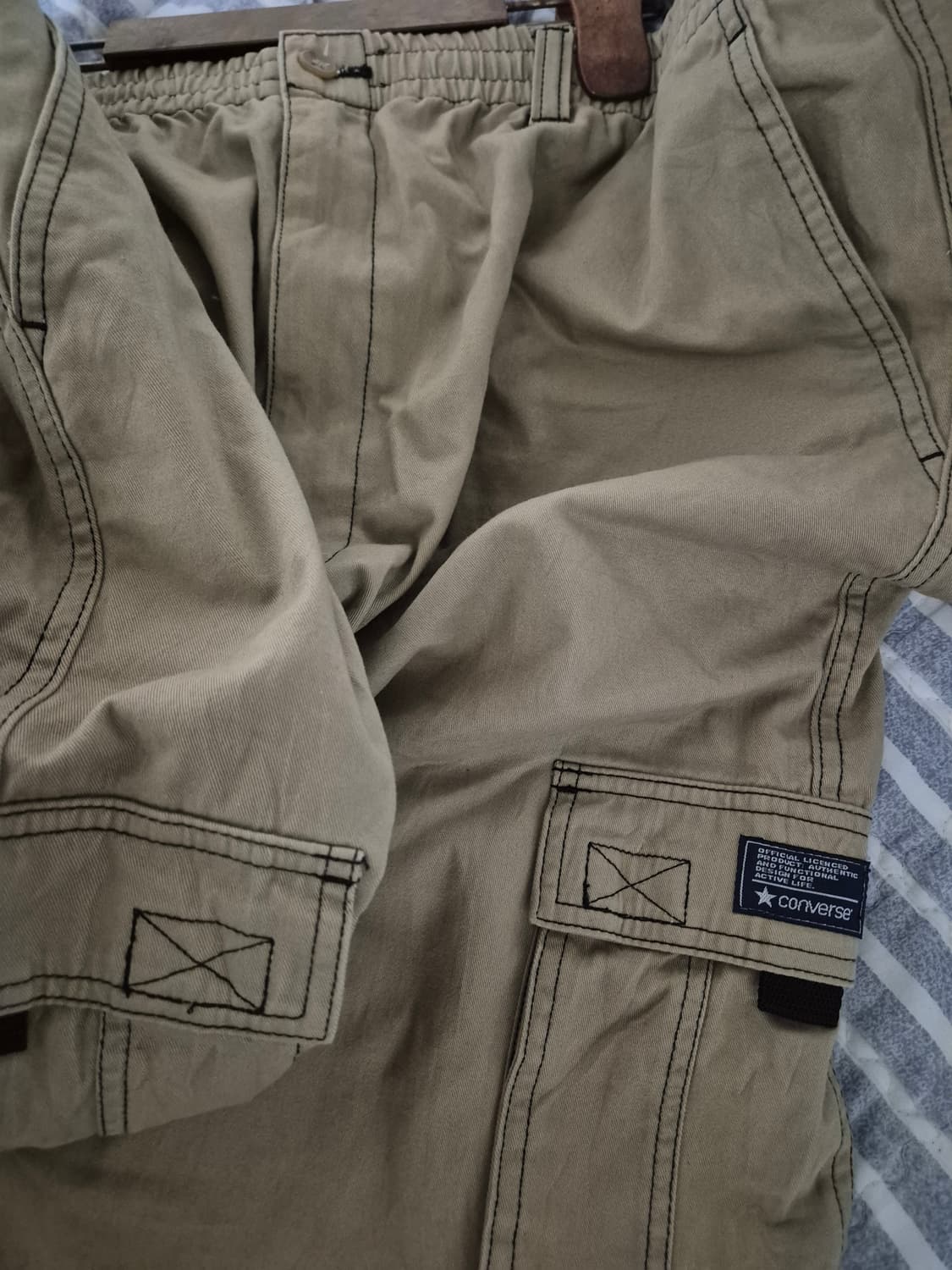 Converse 카고팬츠 허벅지42 총장114 상품이미지3