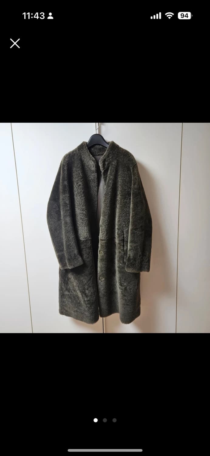 리얼 양털 리버시블 무스탕 상품이미지1