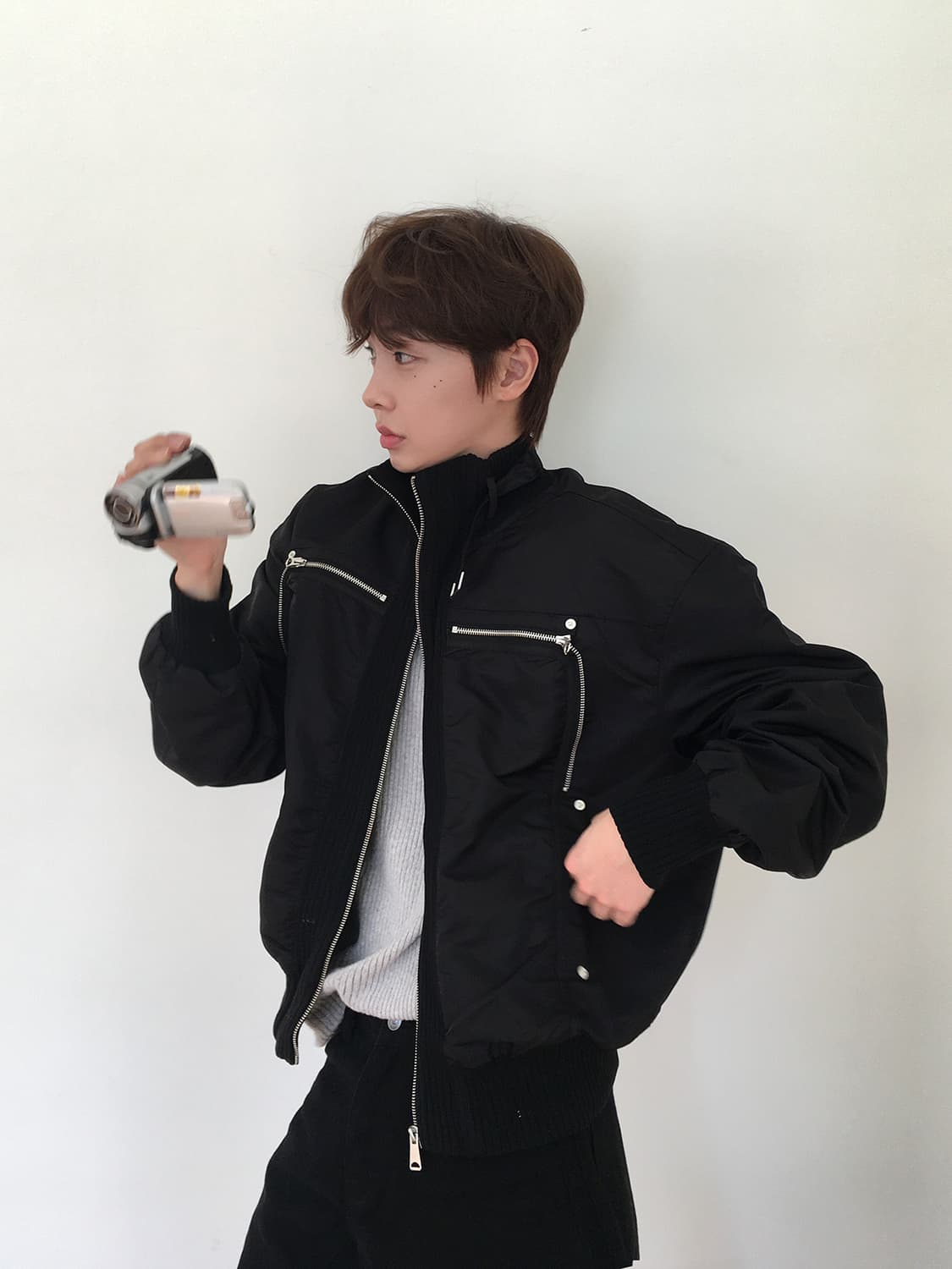 호아이보 미스티 지퍼 패디드 점퍼 상품이미지1