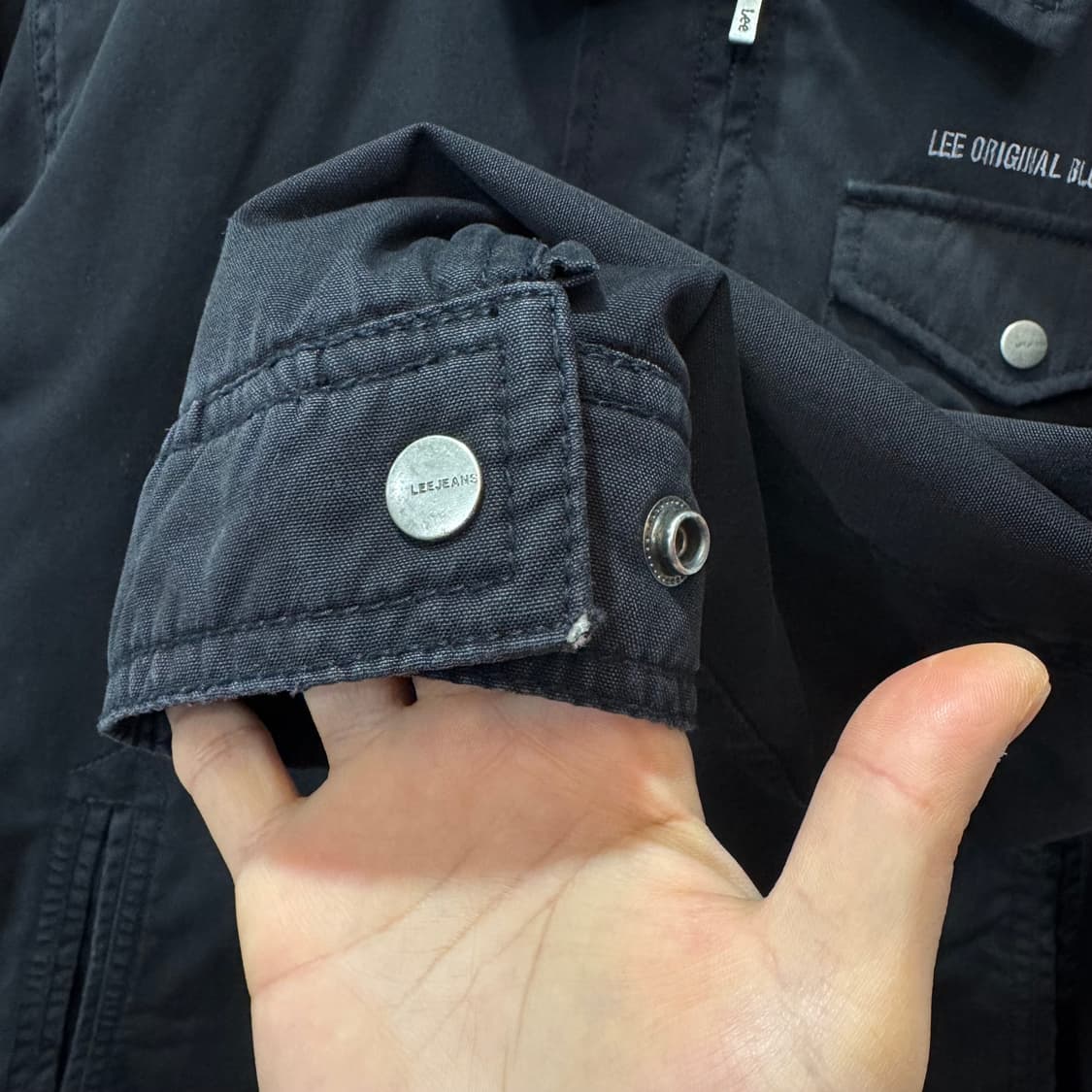 Lee 블랙 캐주얼 자켓 (L)  상품이미지3