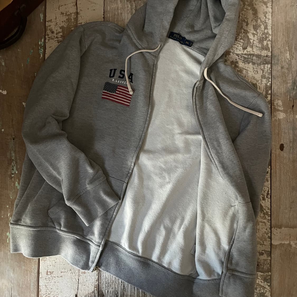 Polo Ralph Lauren Vintage Zip-Up Hoodie 상품이미지5