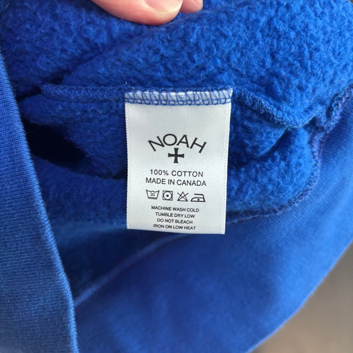 NOAH 노아 후드집업 블루 상품이미지3