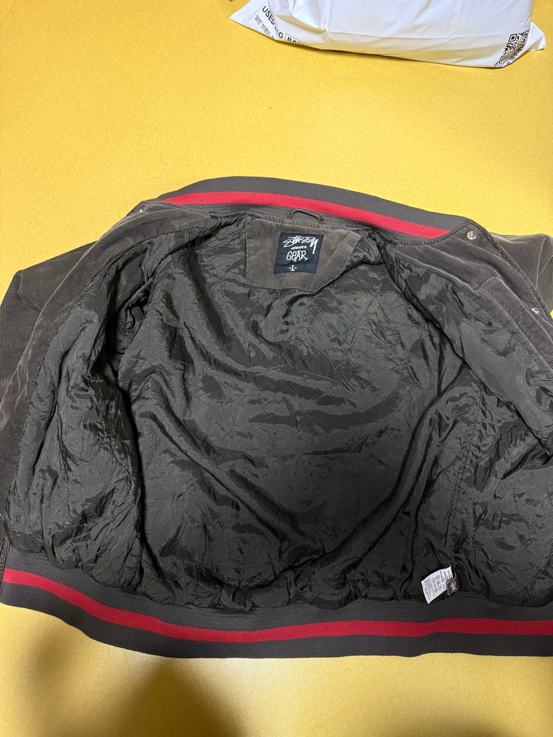 90s ~00s 스투시 코듀로이 자켓 L 상품이미지3