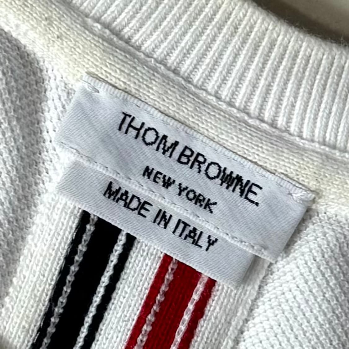 [2/당일출고]톰브라운 백삼선 반팔 상품이미지5