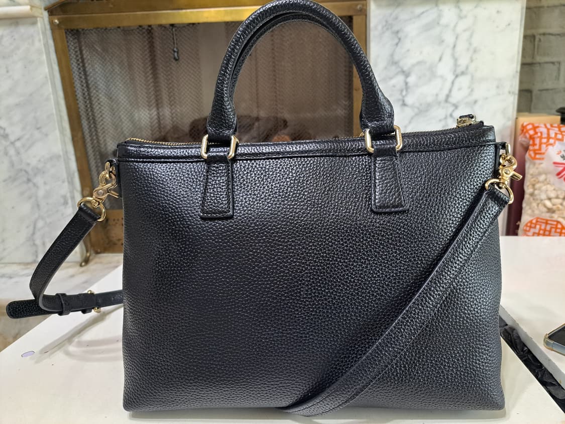 메트로시티 블랙 토트& 숄더백 상품이미지2