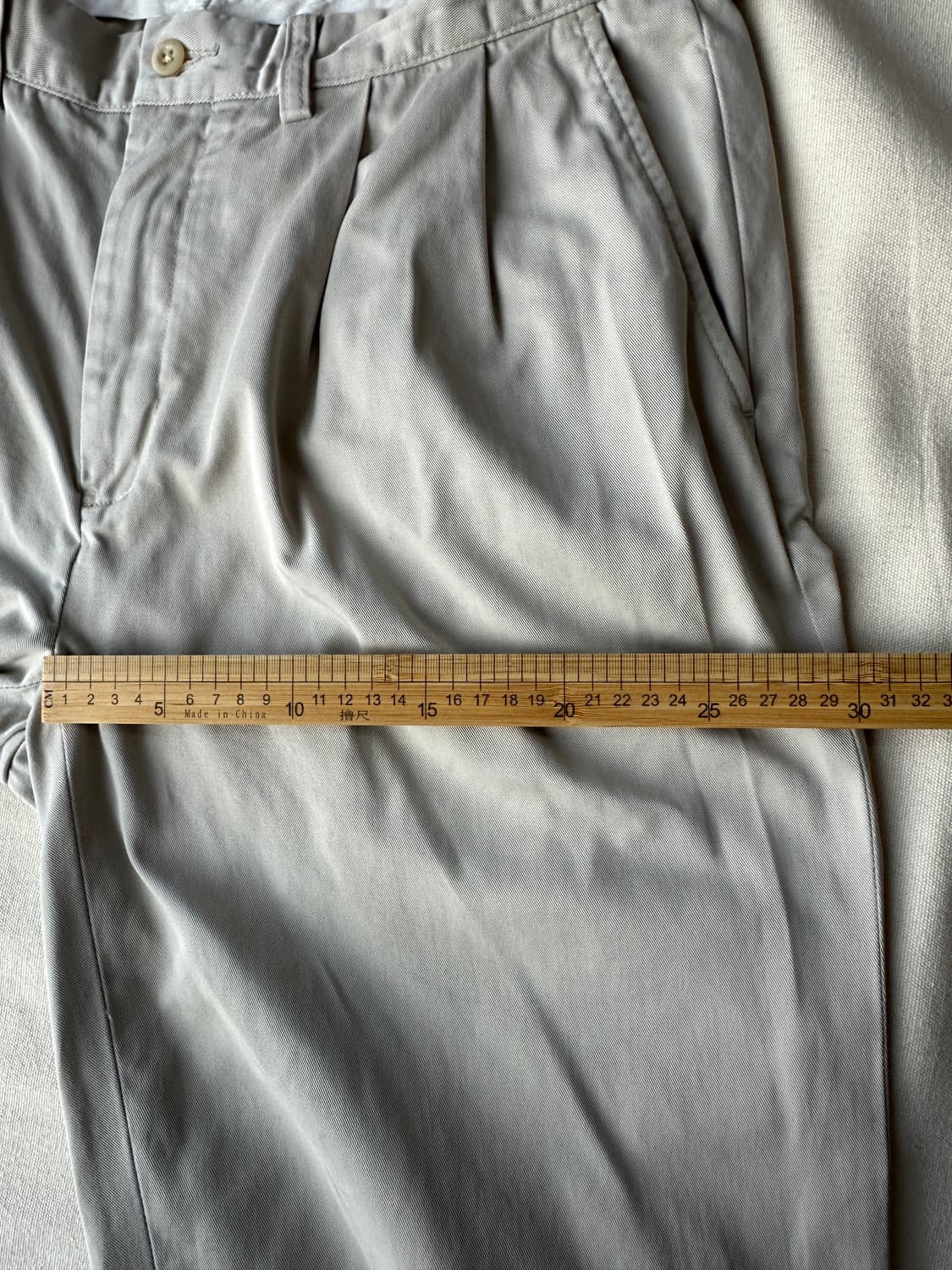 폴로 투플리츠 치노 팬츠 34x34  상품이미지9