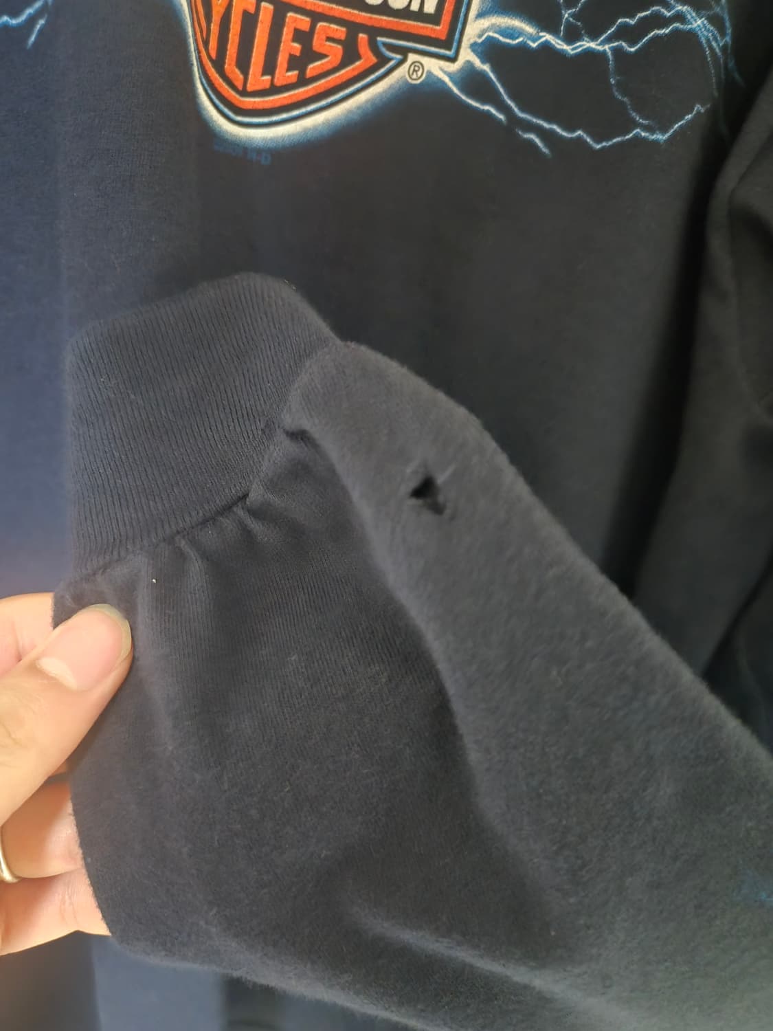 할리데이비슨 라이트닝 롱슬리브 상품이미지4