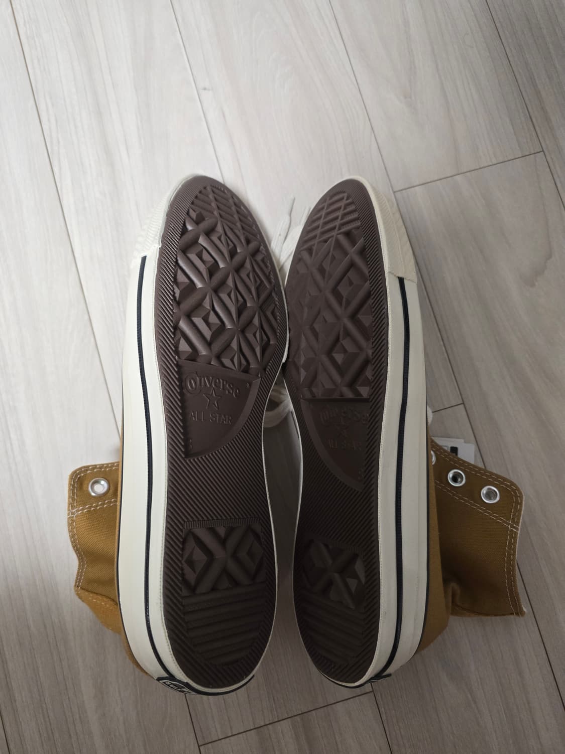 컨버스 척 70 하이 빈티지 캔버스 위트 265 새상품 상품이미지4