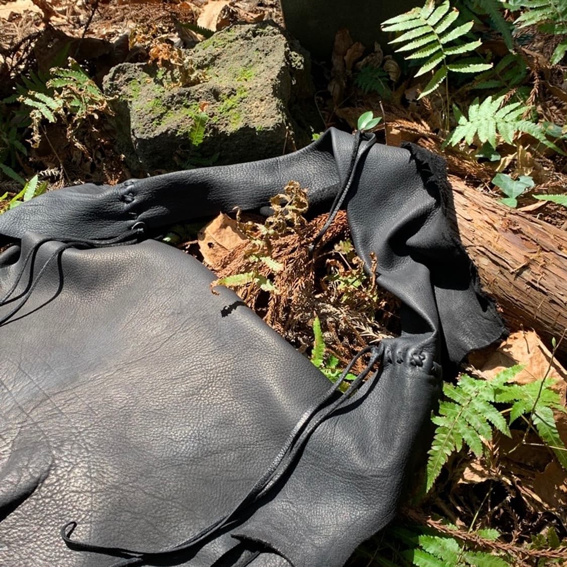 사슴가죽 핸드메이드 크로스백 상품이미지2