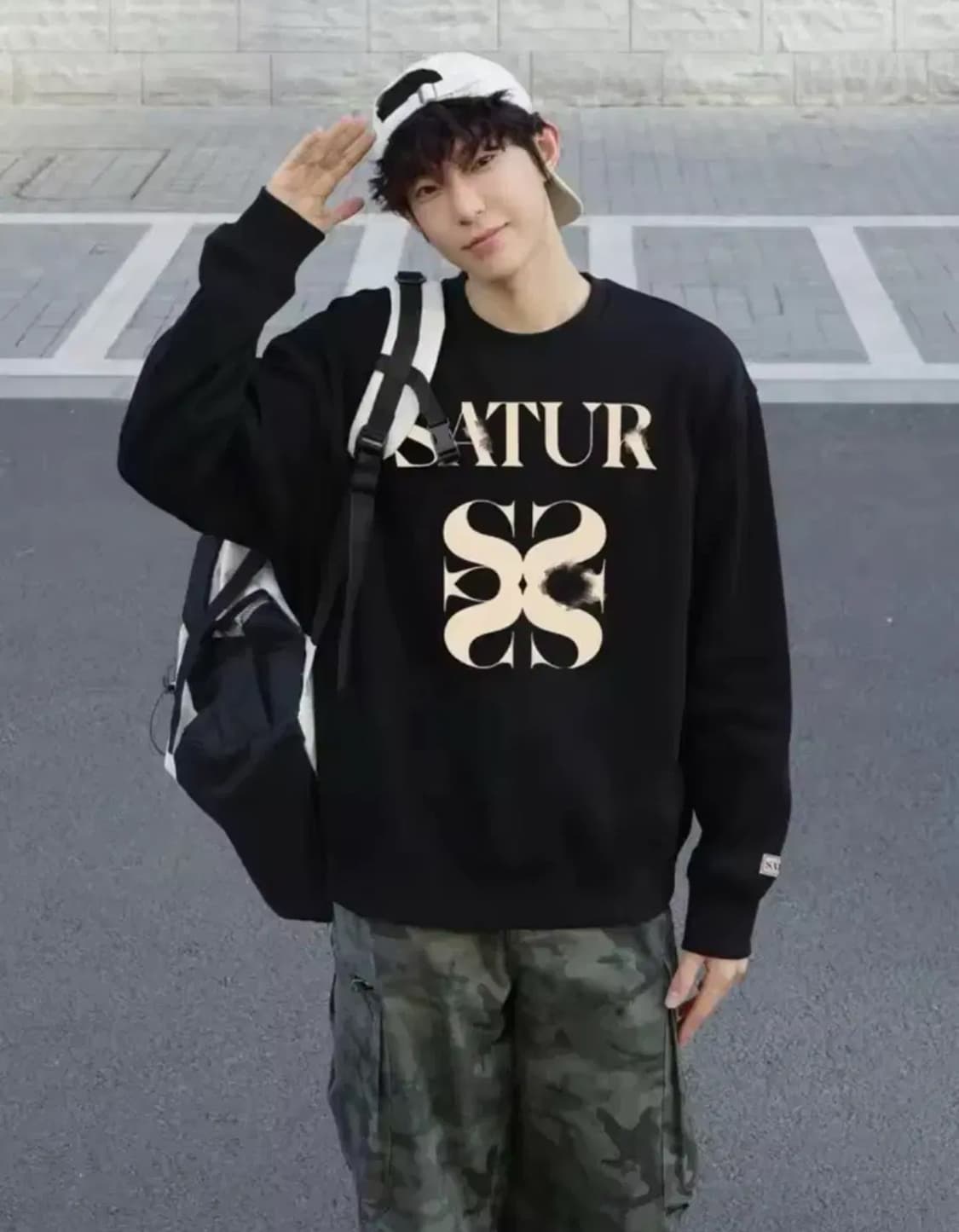 SATUR 맨투맨 (NCT 착용) 상품이미지5