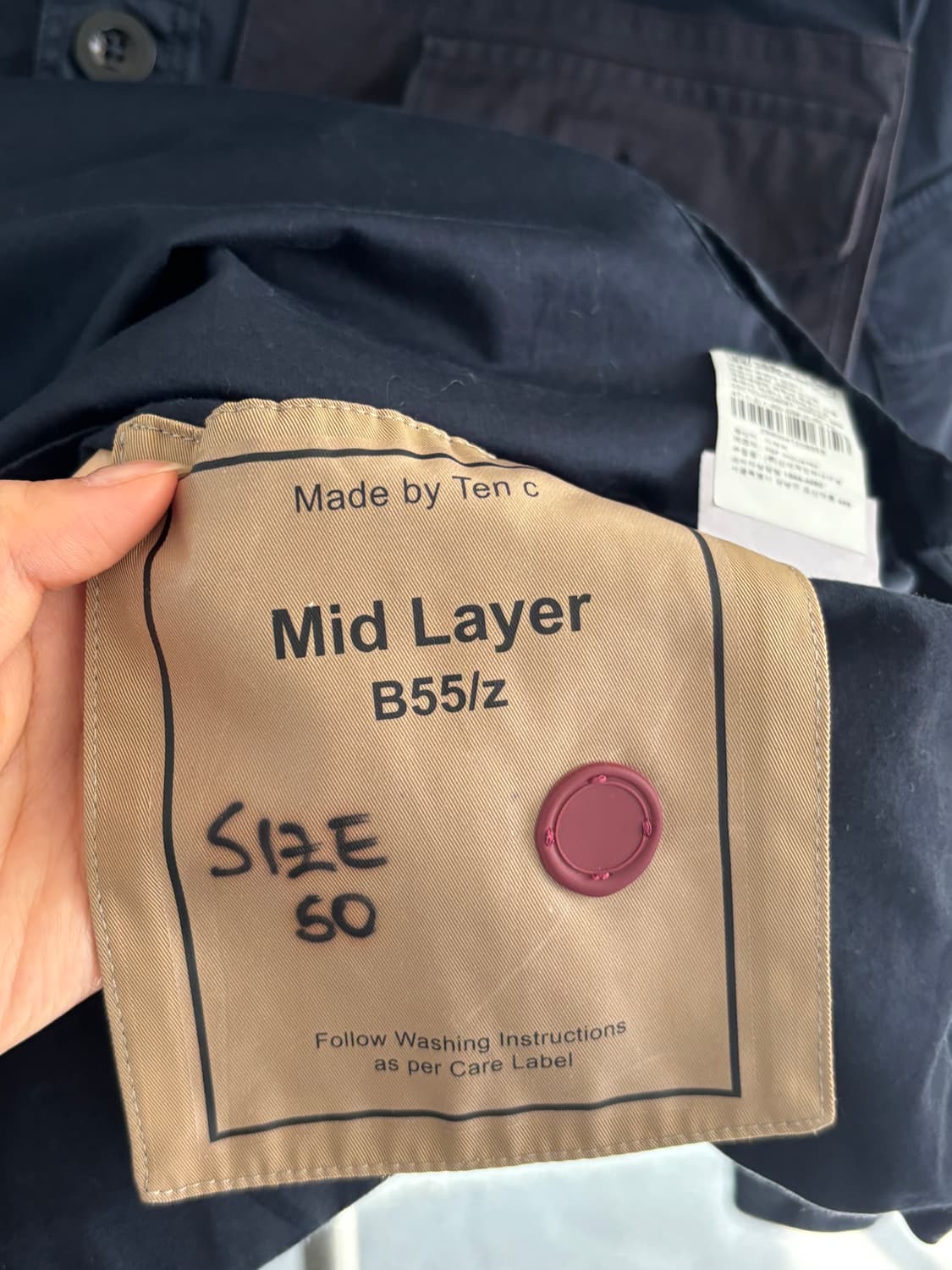 Ten C 텐씨 미드 레이어 오버 셔츠 자켓 상품이미지5