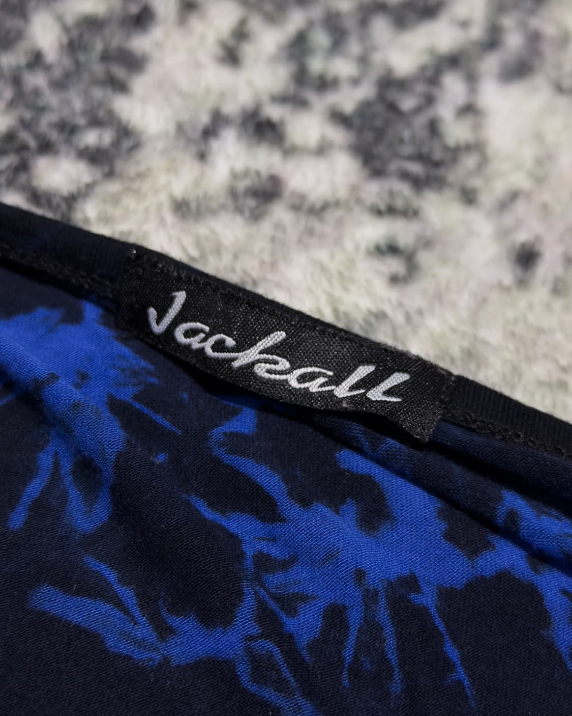 {UNKNOWN} Tie-Dye Hot Fix Skull L/S Tee  상품이미지8