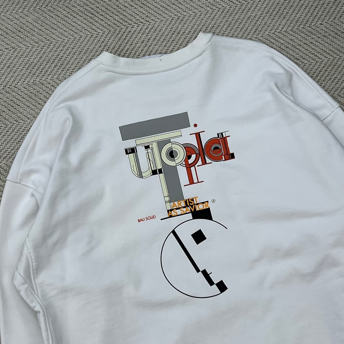 솔리드옴므 백프린팅 스웻셔츠 r2324 상품이미지4