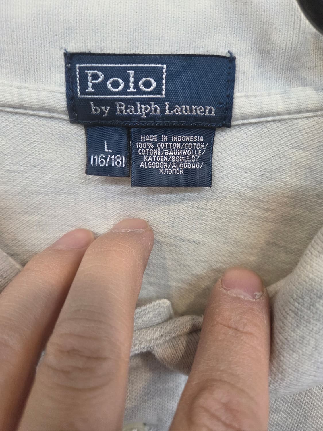 폴로랄프로렌 키즈 주니어 카라반팔 16 18 남성 s 상품이미지3