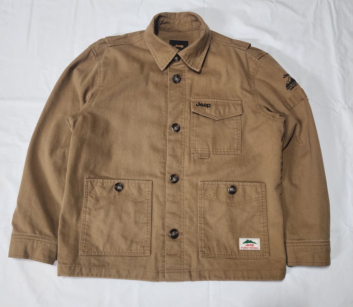 Jeep 워크 자켓 카멜 S(90) 상품이미지1