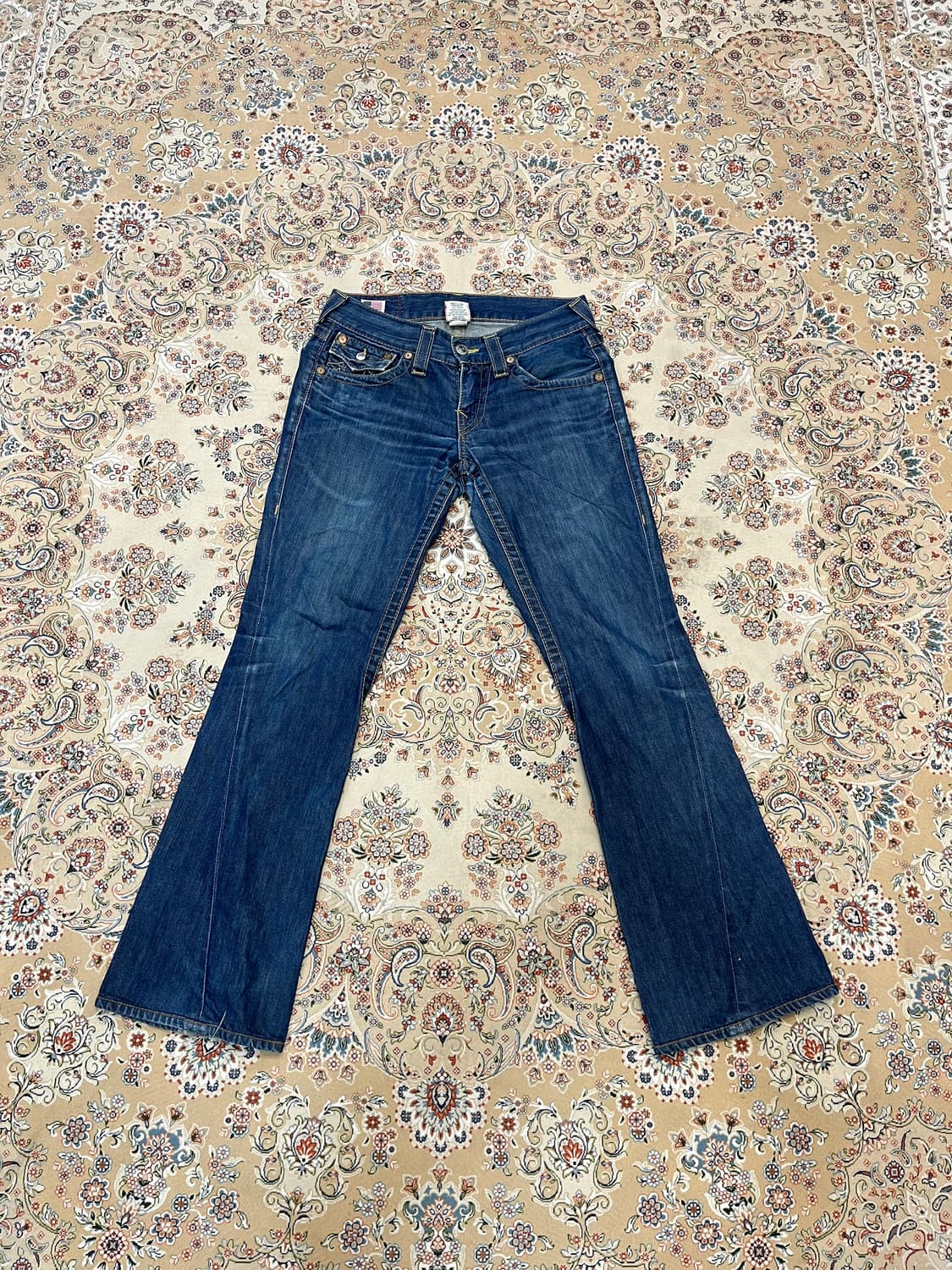 트루릴리전 부츠컷 데님 팬츠 바지 상품이미지1