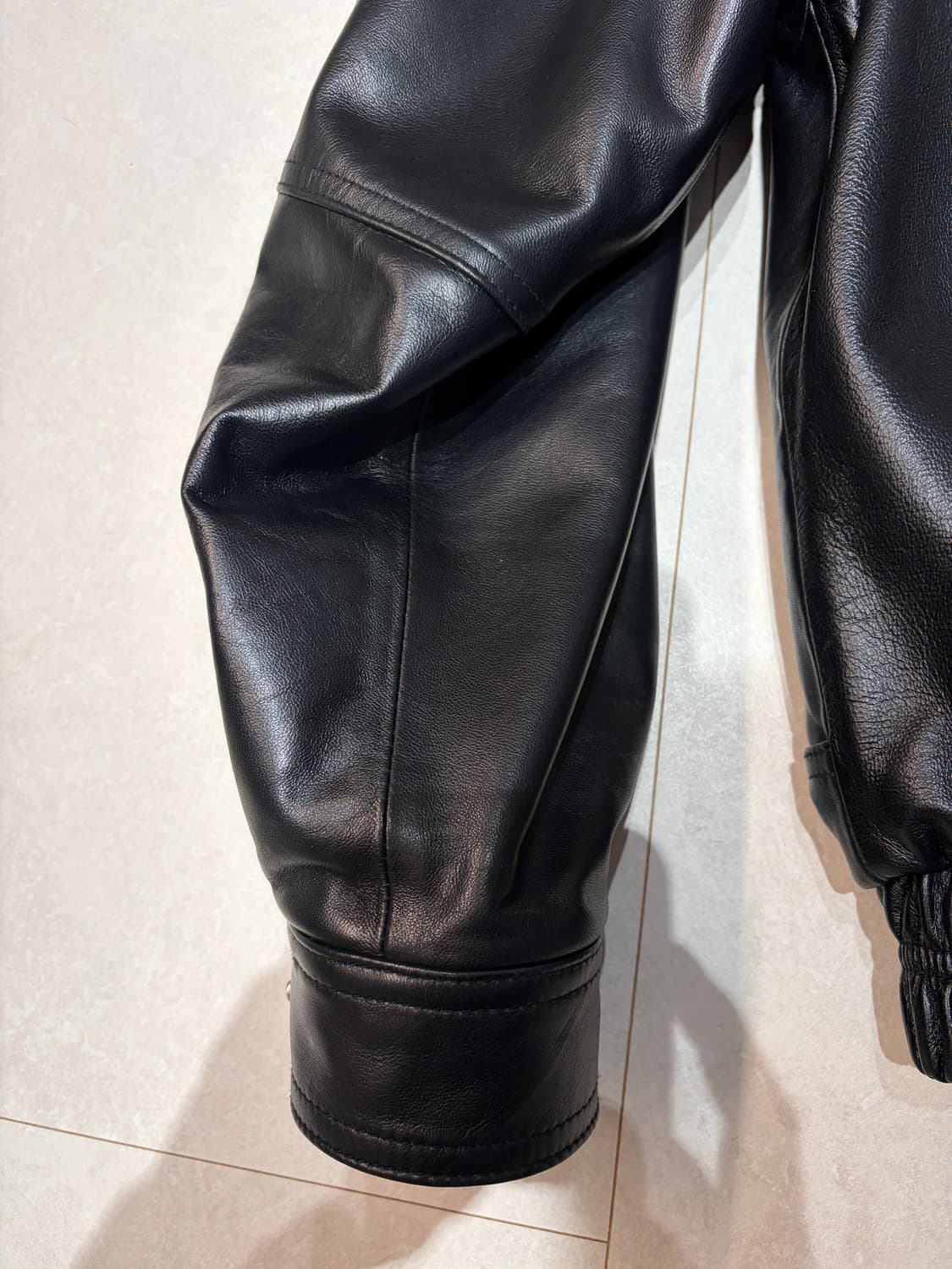 양가죽 자켓 블랙 상품이미지6