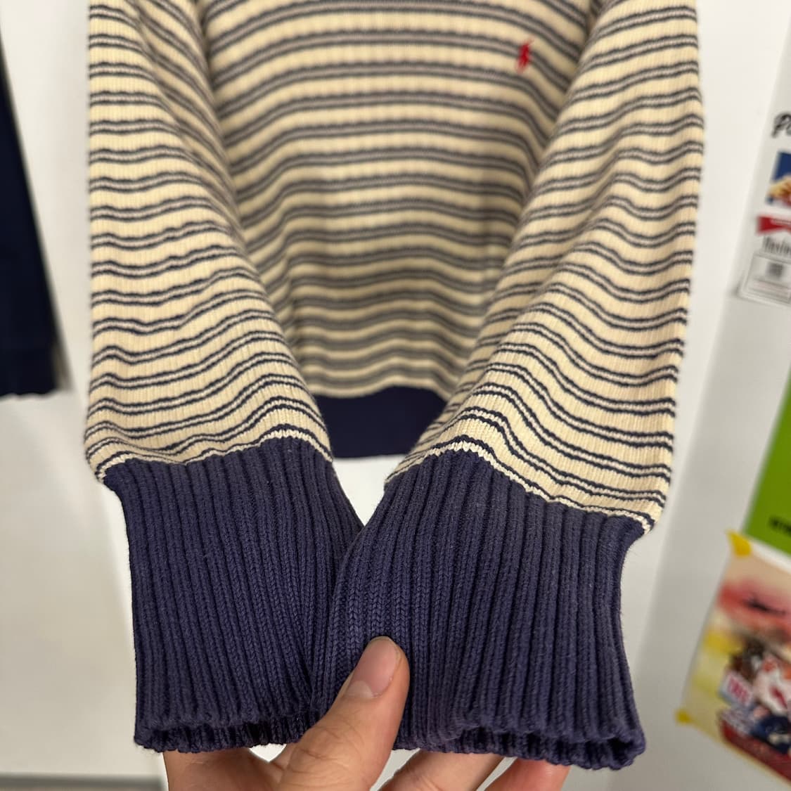 폴로 알파카 레오파드 스웨터 상품이미지3