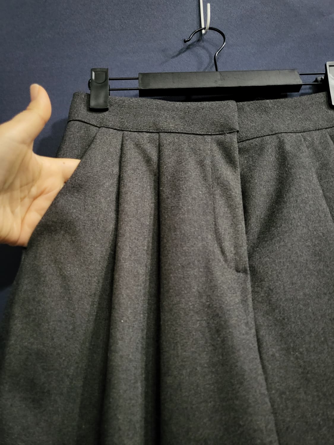 모노폴리 핀터  와이드 큐롯 팬츠(새상품) 상품이미지2