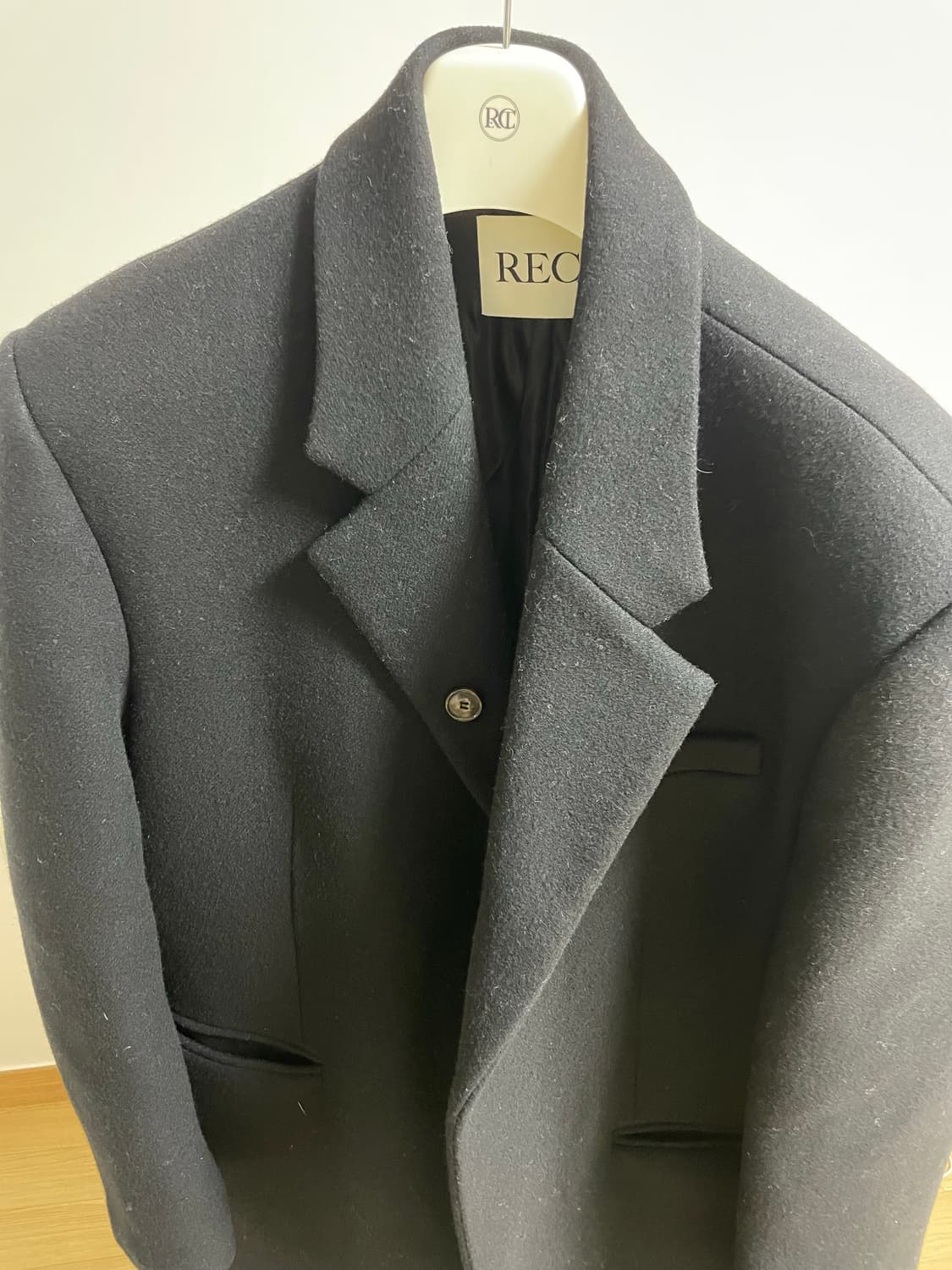 렉토 23FW 싱글 울 블렌디드 코트 L 상품이미지2