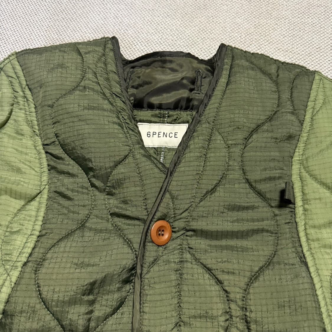 6PENCE 퀄팅 야상 자켓 상품이미지2