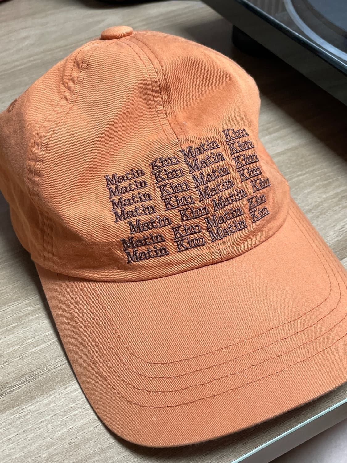 마뗑킴 레터링 모자 상품이미지1