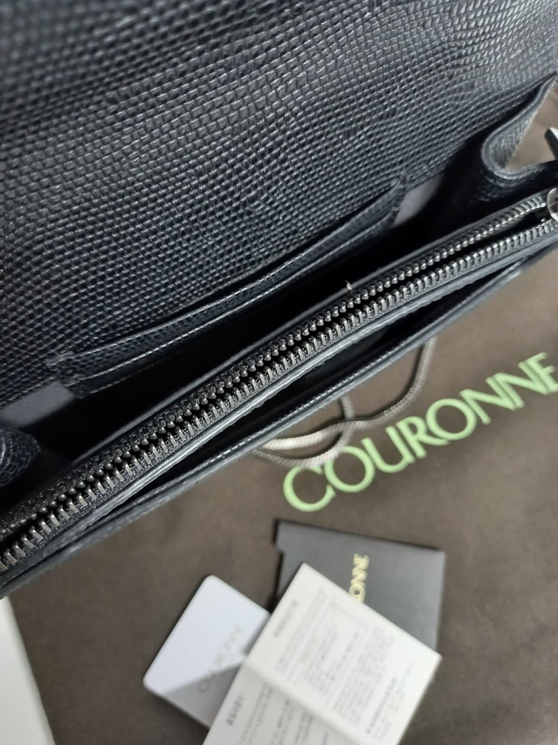 쿠론 미니크로스 앤 숄더백 파이톤패턴 상품이미지9