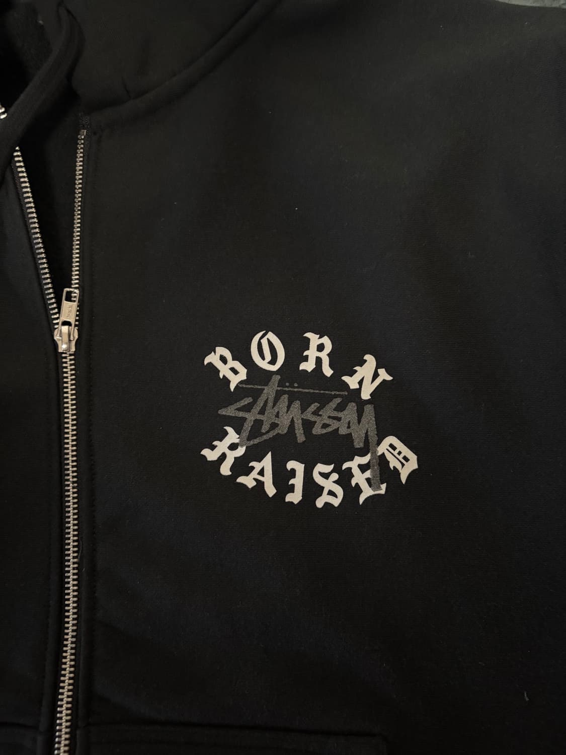 스투시 본앤레이즈드 후드집업 M 상품이미지3