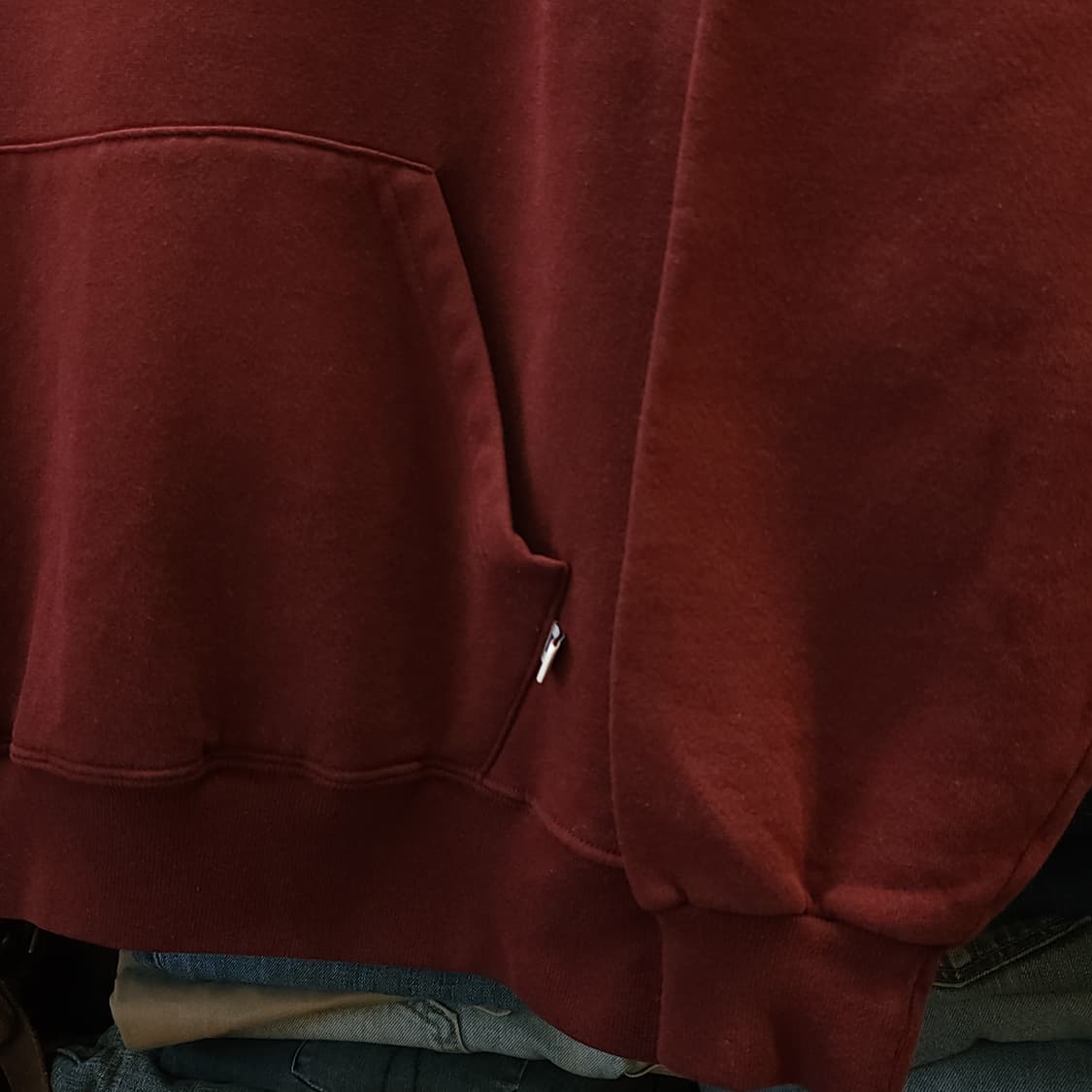 90s 러셀 후드 스웻셔츠 샬루키스 빈티지 레터링 L 상품이미지8